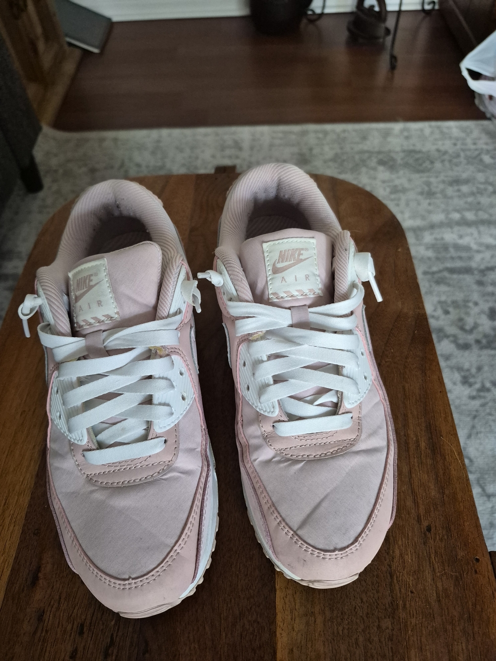 Nike Air Pink & White Sneakers